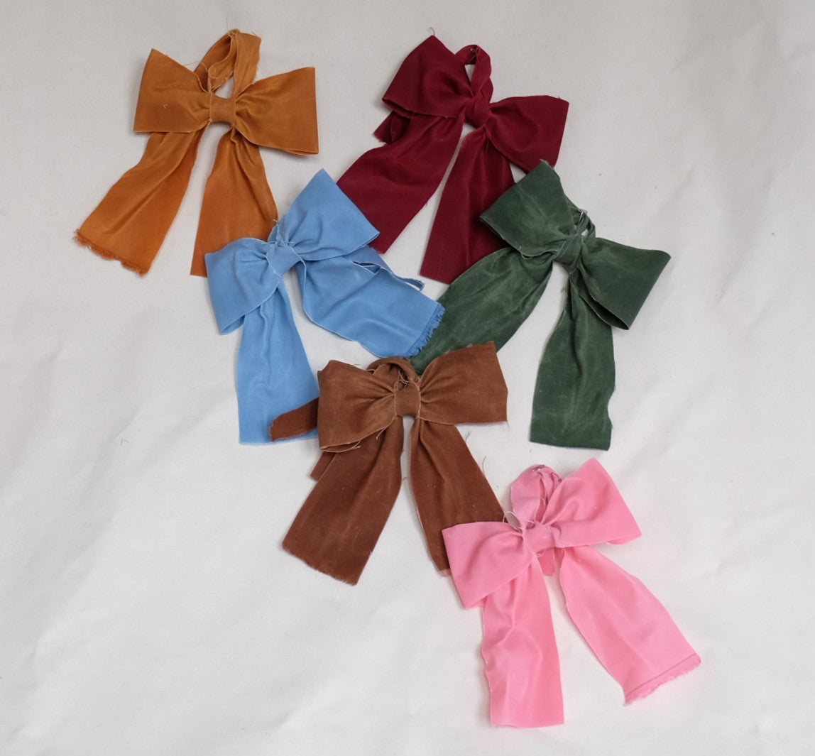 Waxed Canvas Bows